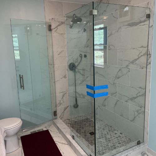 Frameless Door Panel and Return Clips  Image